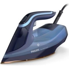 Philips Azur 8000 Series DST8020 Steam Iron 3000W - Efficient Blue and Purple Design for Effortless Ironing